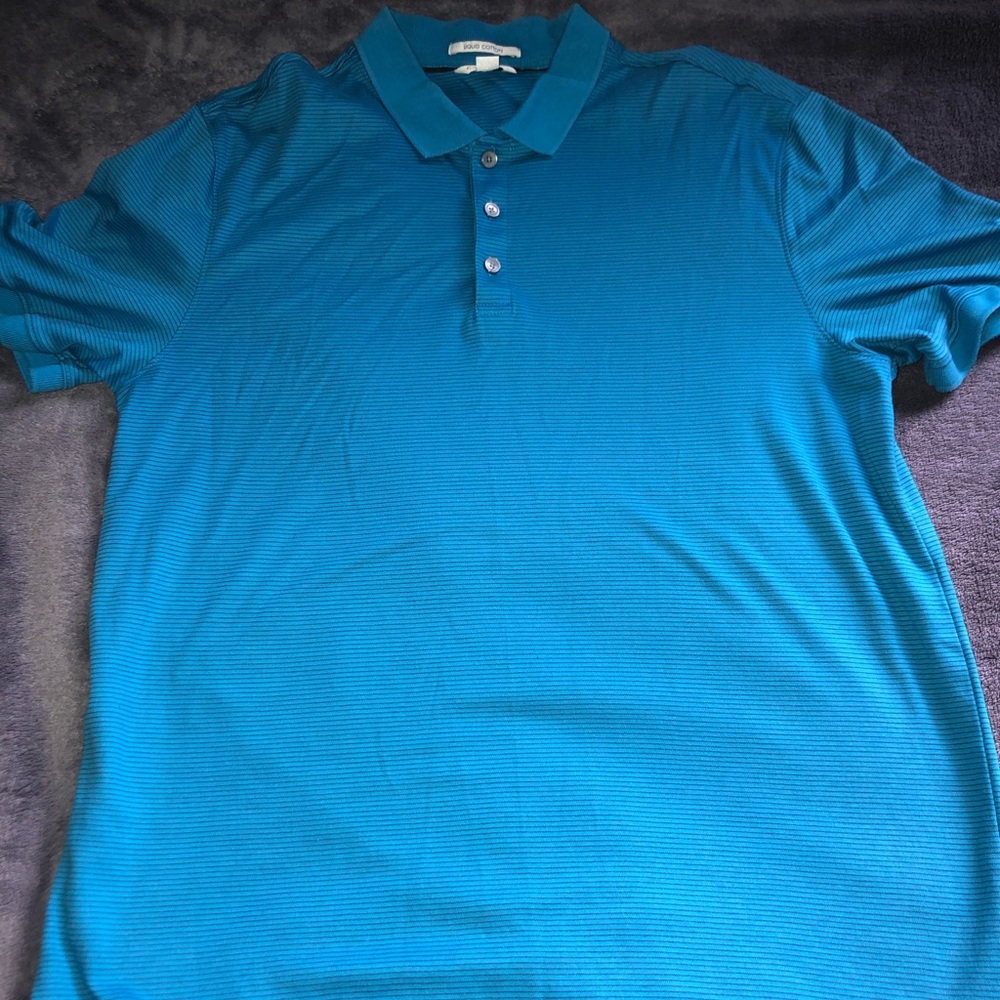 Calvin Klein Liquid Cotton Polo